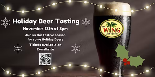 Holiday\/Winter Beer Tasting