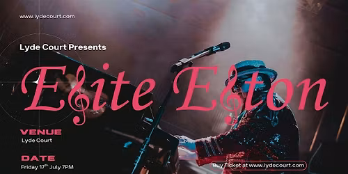 Elite Elton: Elton John Tribute
