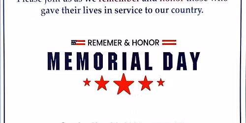 Annual Memorial Day Procession