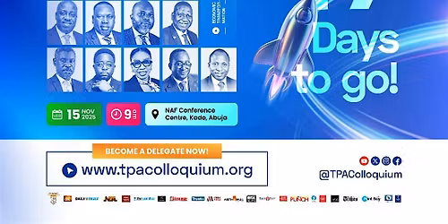 TPAC 2025. The Paul Alaje Colloquium 2025