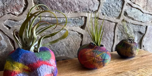 Wet Felted Mini Bowl Workshop with Nadia Rein