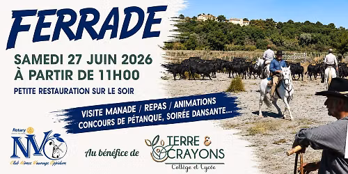 Ferrade 2026 du Rotary Club NVO (N\u00eemes Vaunage Oppidum)