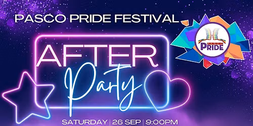 THE Official 2026 Pasco Pride Festival After Party