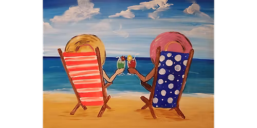 Beach Besties - Paint and Sip in Norfolk | Classpop!\u2122