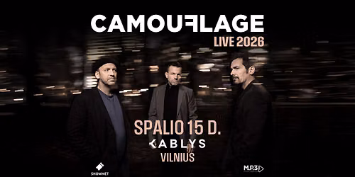 Camouflage Live 2026 | Vilnius — Kablys