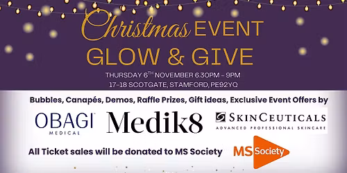 \u2728 Glow & Give \u2013 Christmas Charity Event