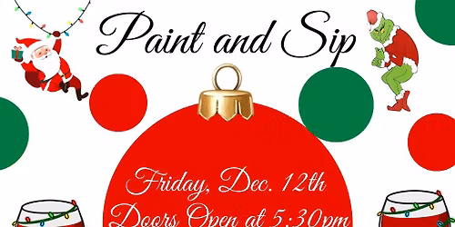 Holiday Paint and Sip 