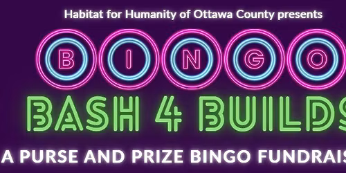 Bingo Bash 4 Builds - A Purse & Prize Bingo Fundraiser