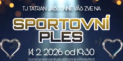 SPORTOVN\u00cd PLES 2026