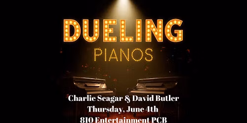 Dueling Pianos by Gulf Coast Piano Shows at 810 \ud83c\udfb9