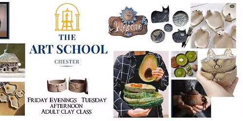 Introduction to Clay course for adults- 6 weeks