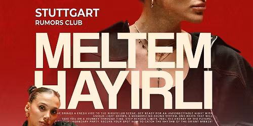 Meltem Hay\u0131rl\u0131 - LIVE - Stuttgart - RUMORS 
