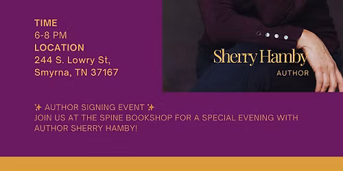 Sherry Hamby Author Signing