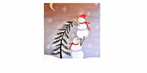 PAINT & SIP- Time for Christmas