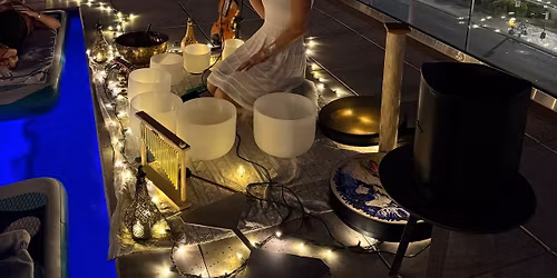 Omni Rooftop Pool Floating Sound Bath