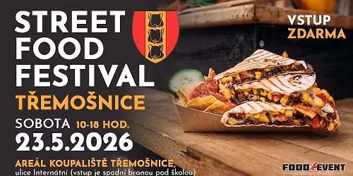 STREET FOOD FESTIVAL T\u0159emo\u0161nice 2026