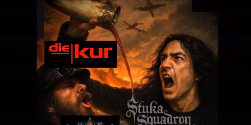 DIE KUR + OVERDRIVE + STUKA SQUADRON live in Bournemouth