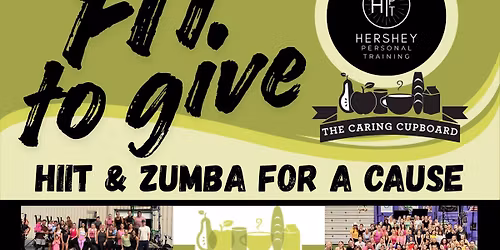 Fit to Give: HIIT & Zumba for Caring Cupboard
