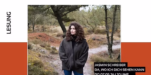 Jasmin Schreiber: Da, wo ich dich sehen kann \u2022 Bollwerk 107 \u2022 Moers