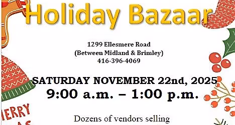 Birkdale Seniors Christmas Bazaar 2025