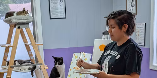 Cats and Canvas: Painting Night!
