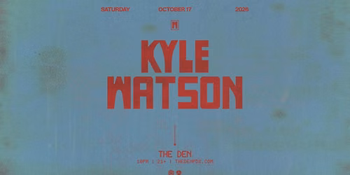Kyle Watson at The Den