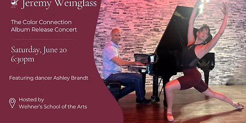 Jeremy Weinglass Piano Concert featuring Ashley Brandt