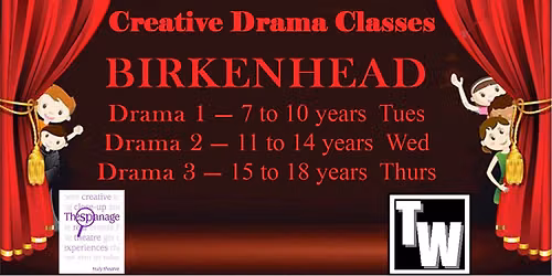 Creative Drama Classes \u2013 7 to 18 years