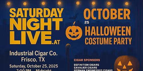 Saturday Night Live... at Industrial: Halloween Costume Party
