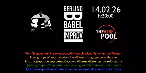 Berlino Babel - multilingual Impro show