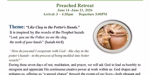 Preached Retreat