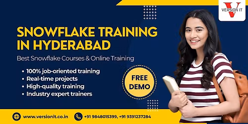 Snowflake Training in Hyderabad  - Free demo Session