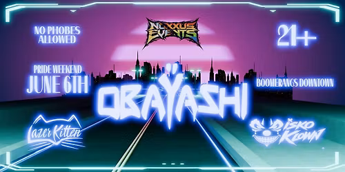 Noxxus Presents - Pride Rave ft. Oba\u00ffashi, Lazer Kitten, Disko Klown & More