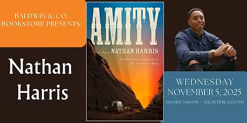 Nathan Harris Author Talk and Book Signing