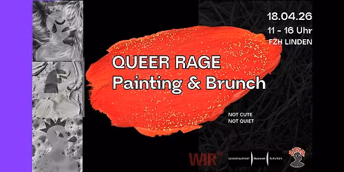 QUEER Rage Painting & Brunch - OPEN STAGE