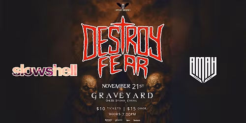 OUTCAST BOOKINGS PRESENTS: Dark Carnival @ The Graveyard Bandroom