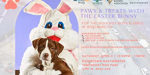 Paws & Treats with the Easter Bunny