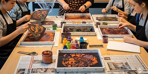 Free for Halloween - Intro to Water Marbling