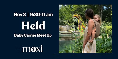 Held Baby Carrier Meet Up