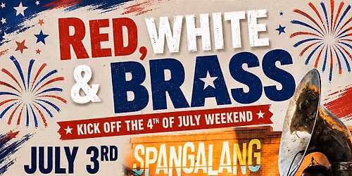 Red, White & Brass - Out of Line Brass Band Live at Spangalang
