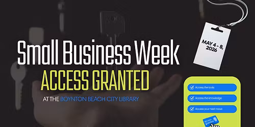 Small Business Week at the Library