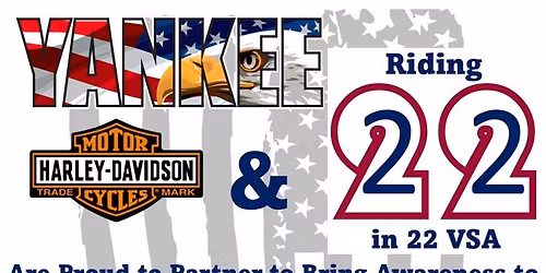 Riding 22 States in 22 Days Benefit Ride - State 15 - Yankee Harley-Davidson