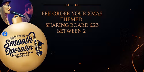 Smooth operator - sax and vocal duo