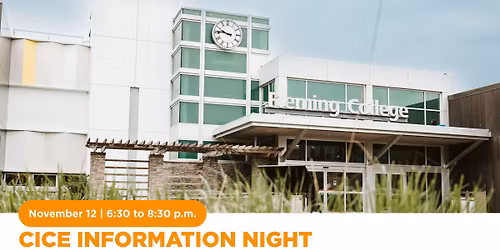 Information Night | Community Integration Through Co-operative Education