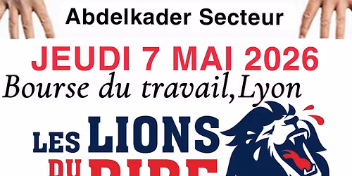 Abdelkader Secteur \u00e0 Lyon Soir\u00e9e caritative pour Ouhlala Lyon 
