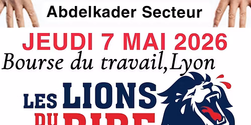 Abdelkader Secteur \u00e0 Lyon Soir\u00e9e caritative pour Ouhlala Lyon 