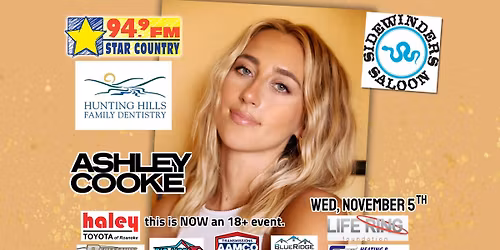 Ashley Cooke LIVE at Sidewinders!