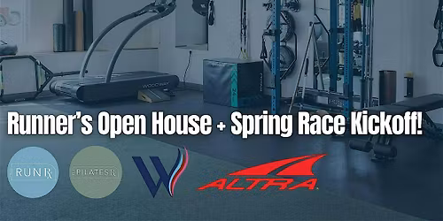 The Run Rx Runners\u2019 Open House: Spring Training Kickoff Event