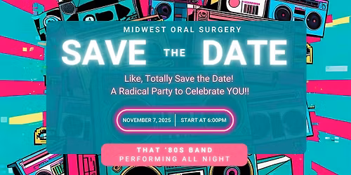 '80s Themed Appreciation Party!