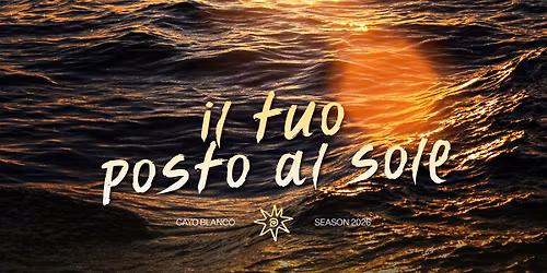 CAYO BLANCO | Besame + Saturday Opening - Ingresso Grautito